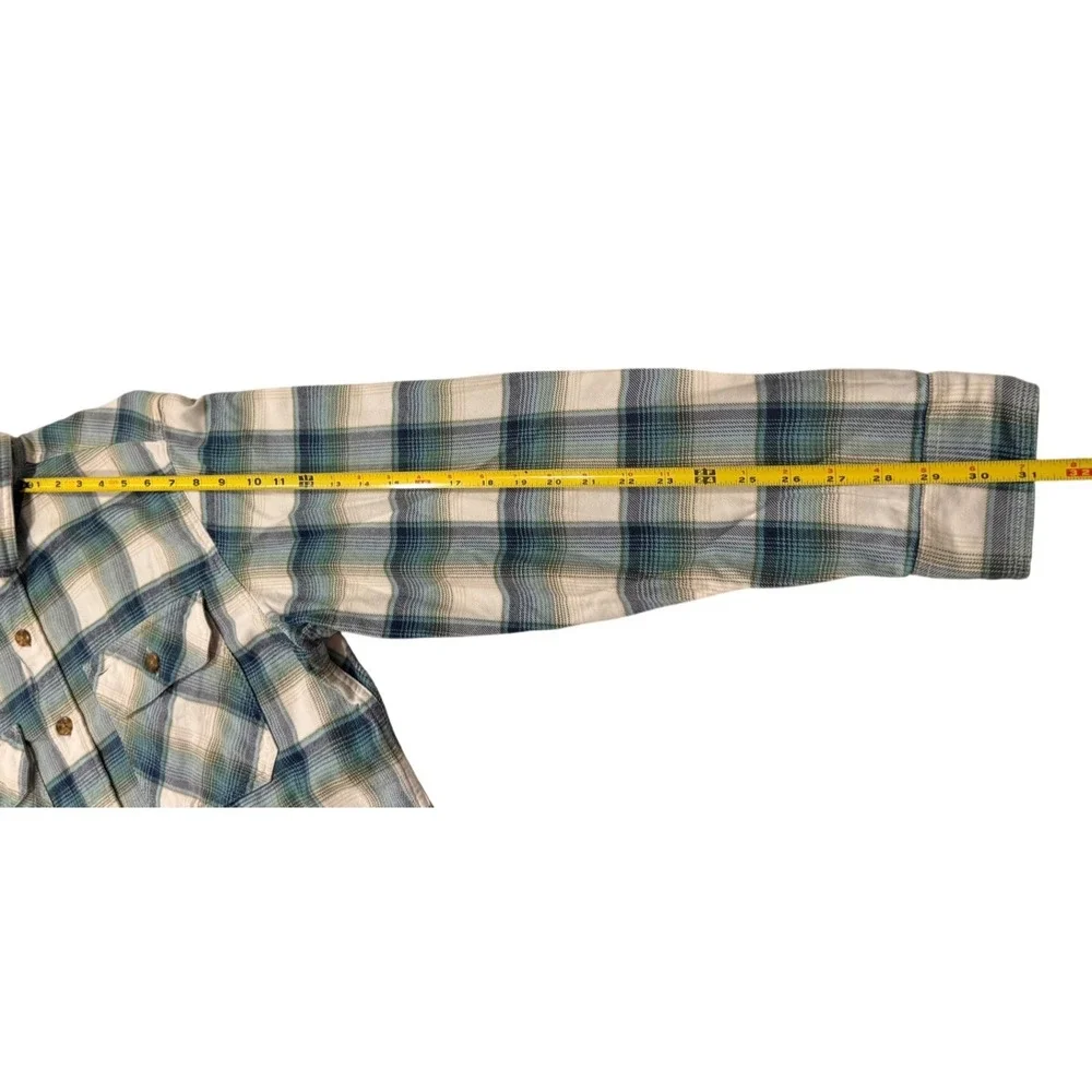 Pendleton Men's Burnside Double-Brushed Flannel Shirt - Large‎